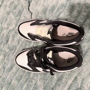 Nike Kids Black and White Sneakers